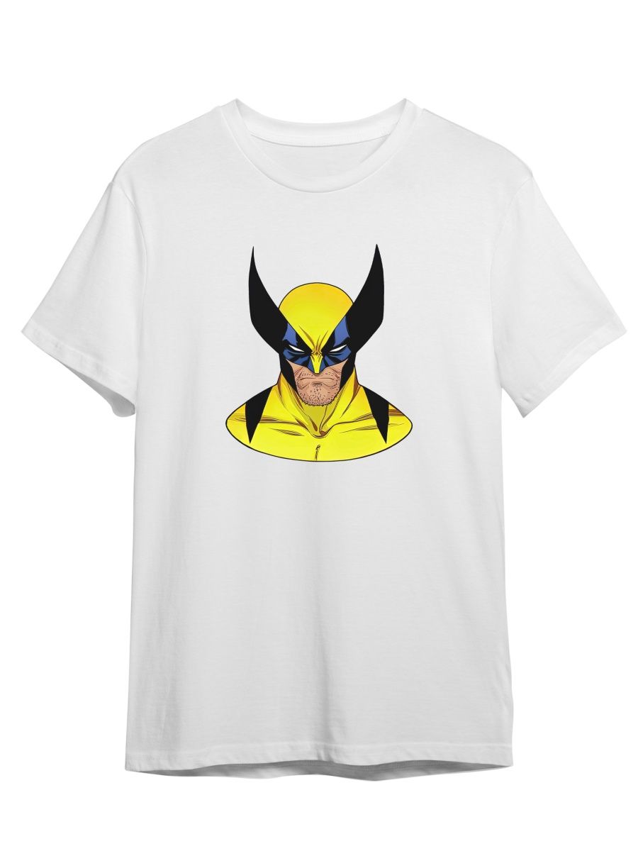

Футболка унисекс СувенирShop Wolverine/Росомаха/Логан 9 белая 2XL (52-54), Белый, "Wolverine/Росомаха/Логан" 9