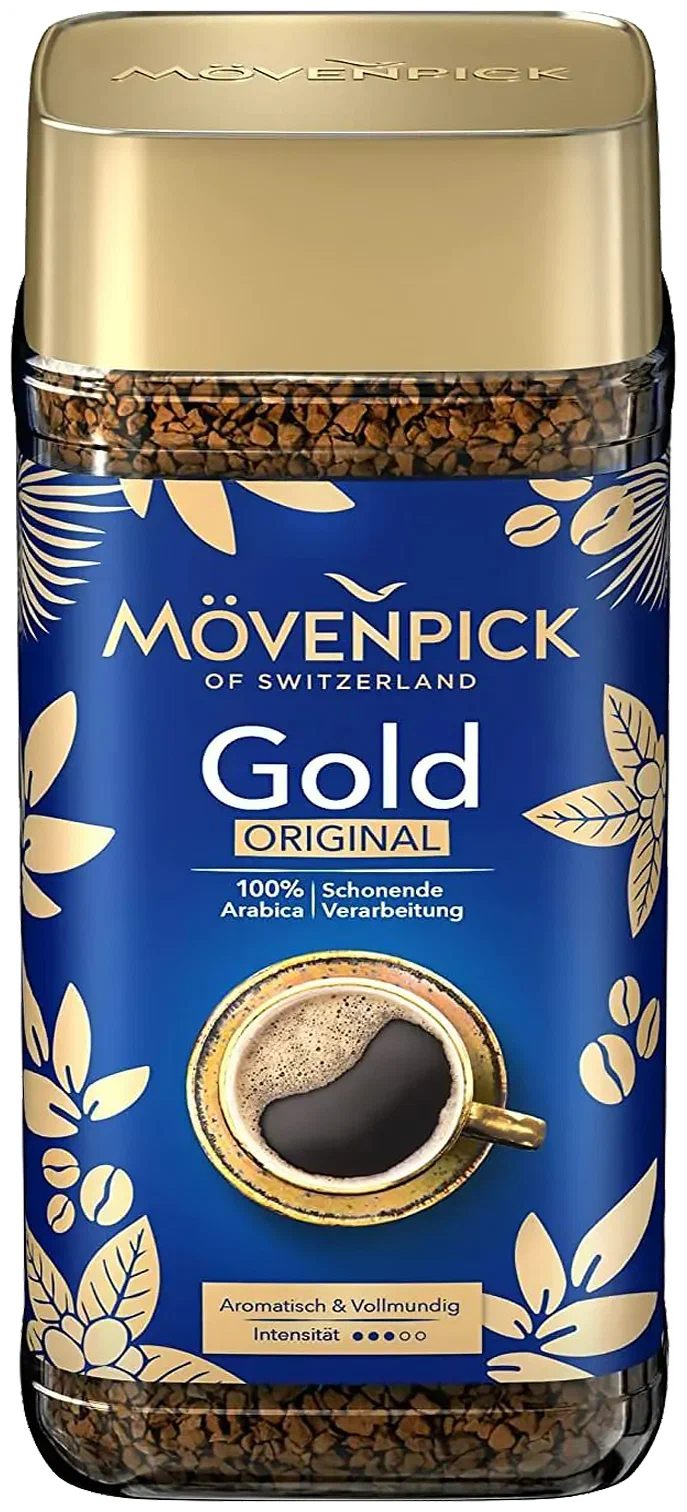 Кофе растворимый Movenpick Gold Original 0,1 кг