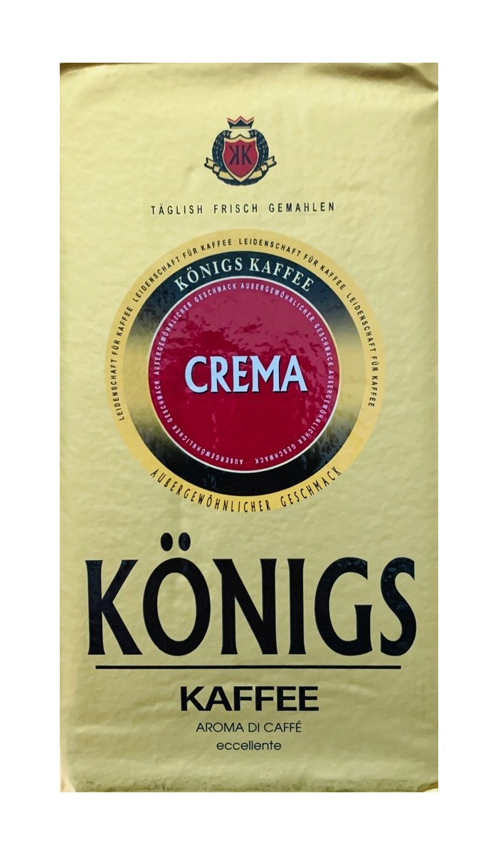 

Кофе молотый Crema Konigs 0,5 кг, 500 г