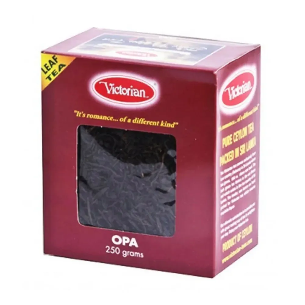 

Чай чёрный Victorian OPA Black Tea листовой 250 г, Victoriantea