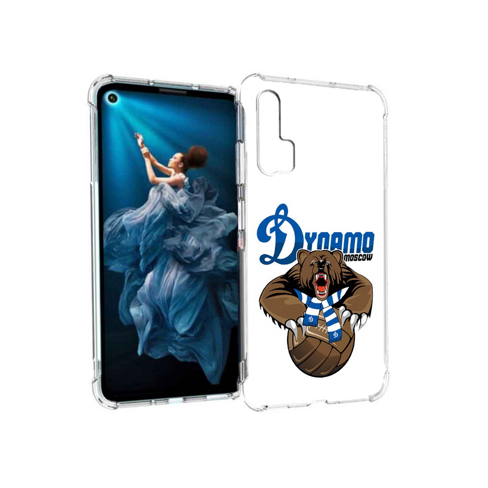 

Чехол MyPads Tocco для Honor 20 Pro ФК Динамо медведь (PT129185.18.175), Прозрачный, Tocco