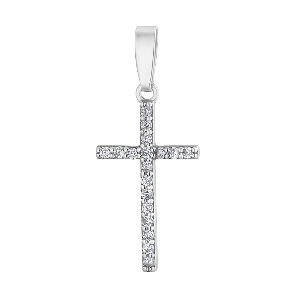 Кулон из серебра ЮВЕЛИР КАРАТ 21310090/9, фианит