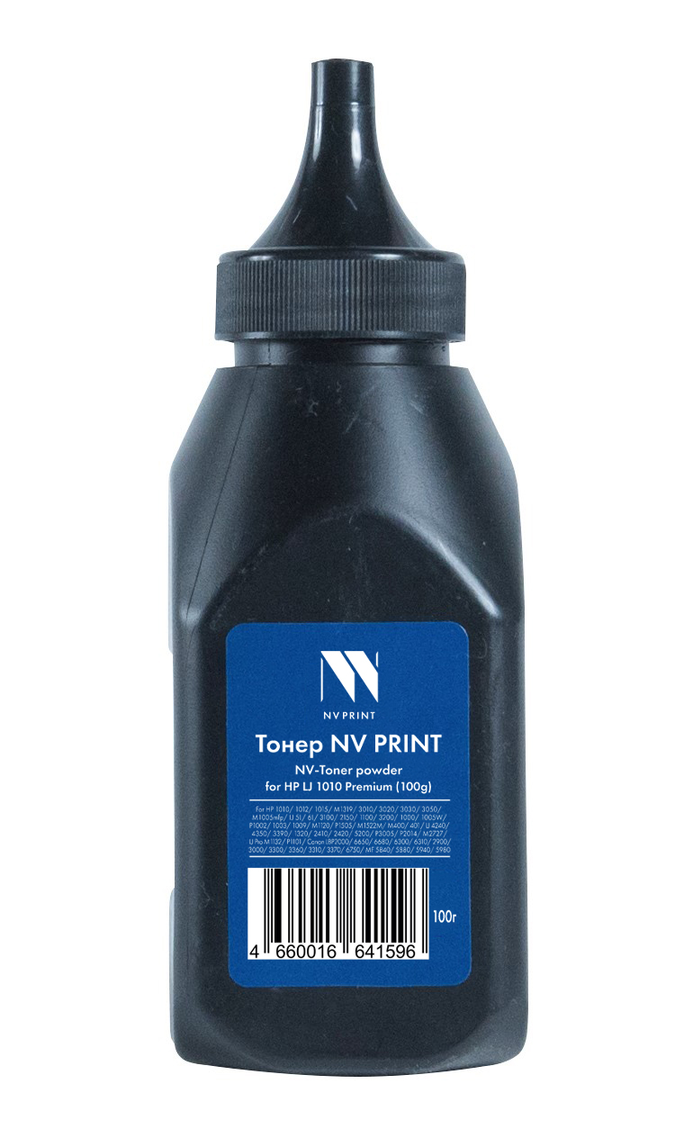 

Тонер NV PRINT NV-1010-PR-100G, Черный