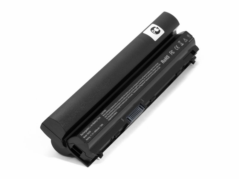 фото Усиленный аккумулятор для dell 451-11980, 7ff1k, rfjmw (6600mah) sino power