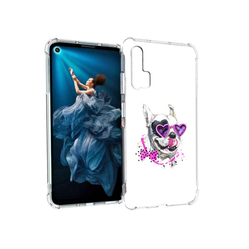 

Чехол MyPads Tocco для Honor 20 Pro акварельный пёс (PT129185.18.218), Прозрачный, Tocco