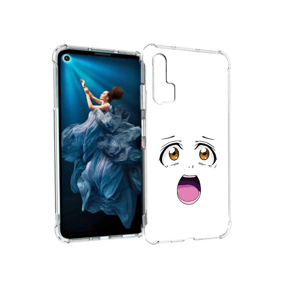 

Чехол MyPads Tocco для Honor 20 Pro аниме лицао (PT129185.18.223), Прозрачный, Tocco