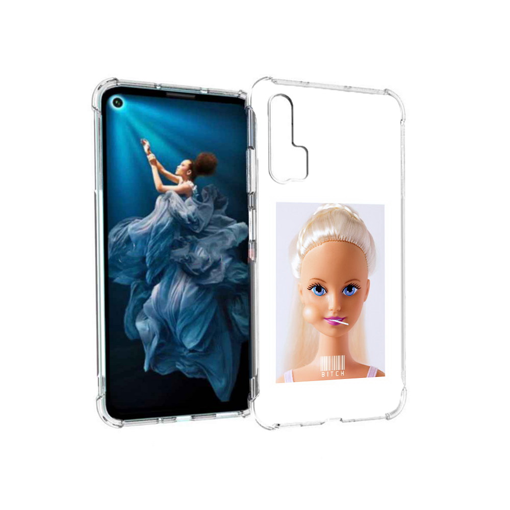 

Чехол MyPads Tocco для Honor 20 Pro барби (PT129185.18.226), Прозрачный, Tocco