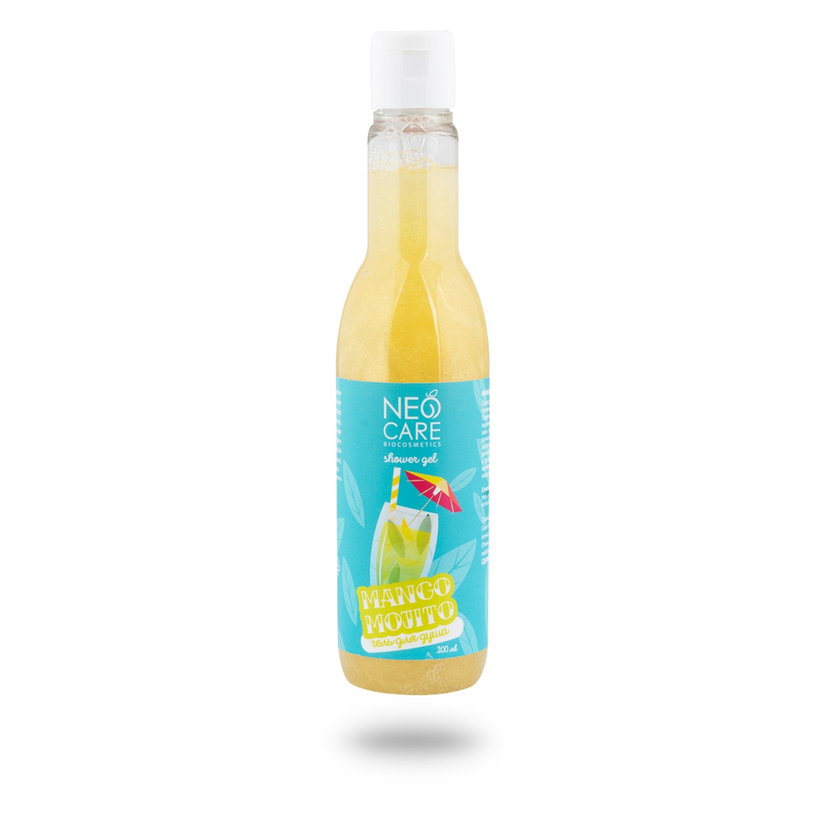 Гель для душа Levrana Neo Care Mango Mojito очищающий, для всех типов кожи 200 мл mango manga