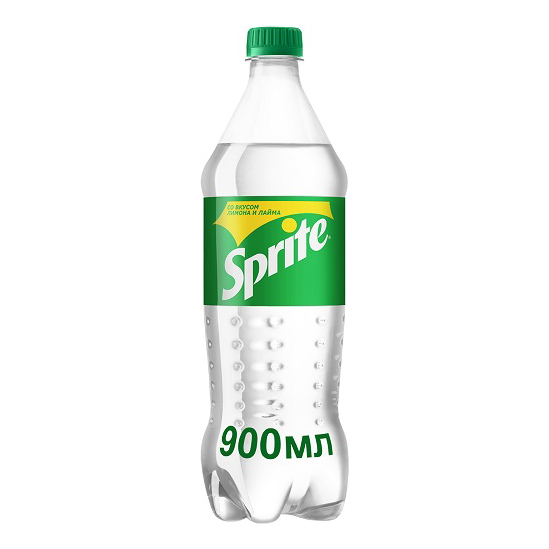 Напиток безалкогольный сильногазированный Sprite пластик 0.9 л
