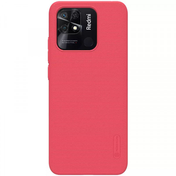фото Пластиковый чехол nillkin super frosted shield для xiaomi redmi 10c