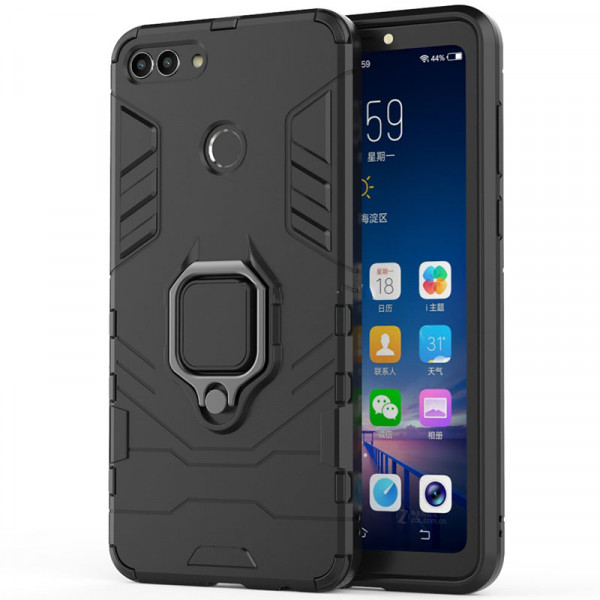 Противоударный чехол Epik Transformer Ring для Huawei Y9 (2018)/Enjoy 8 Plus