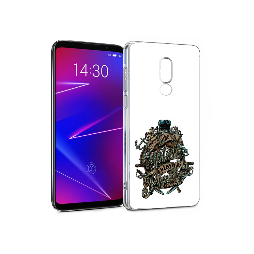 

Чехол MyPads Tocco для Meizu 16 капитан пиратов (PT121074.83.385), Прозрачный, Tocco
