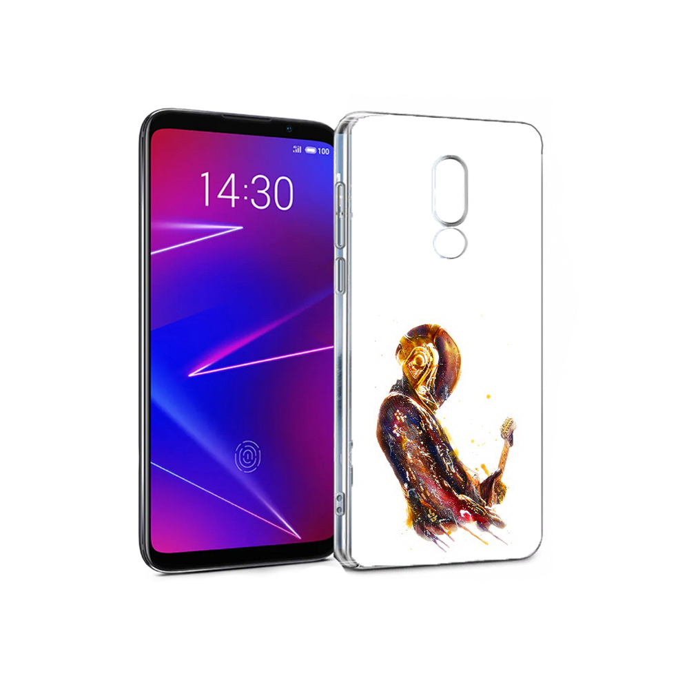 

Чехол MyPads Tocco для Meizu 16 космо-музыкант (PT121074.83.393), Прозрачный, Tocco