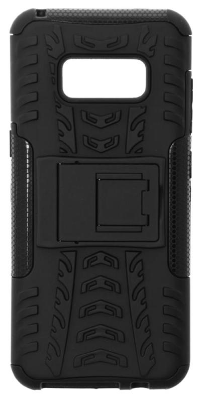 

Противоударный чехол для Samsung Galaxy S8 Hybrid Case Силикон + Пластик (Черный), Hybrid Case Силикон + Пластик
