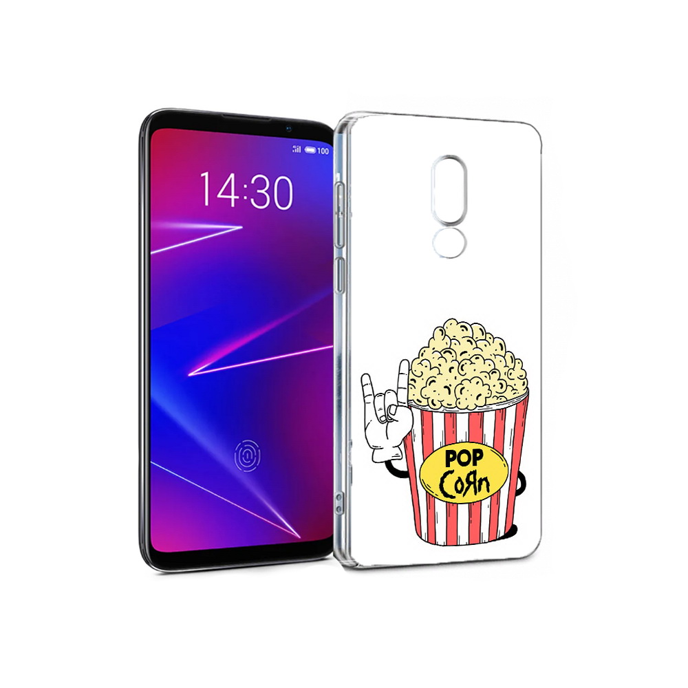 

Чехол MyPads Tocco для Meizu 16 крутой попкорн (PT121074.83.427), Прозрачный, Tocco