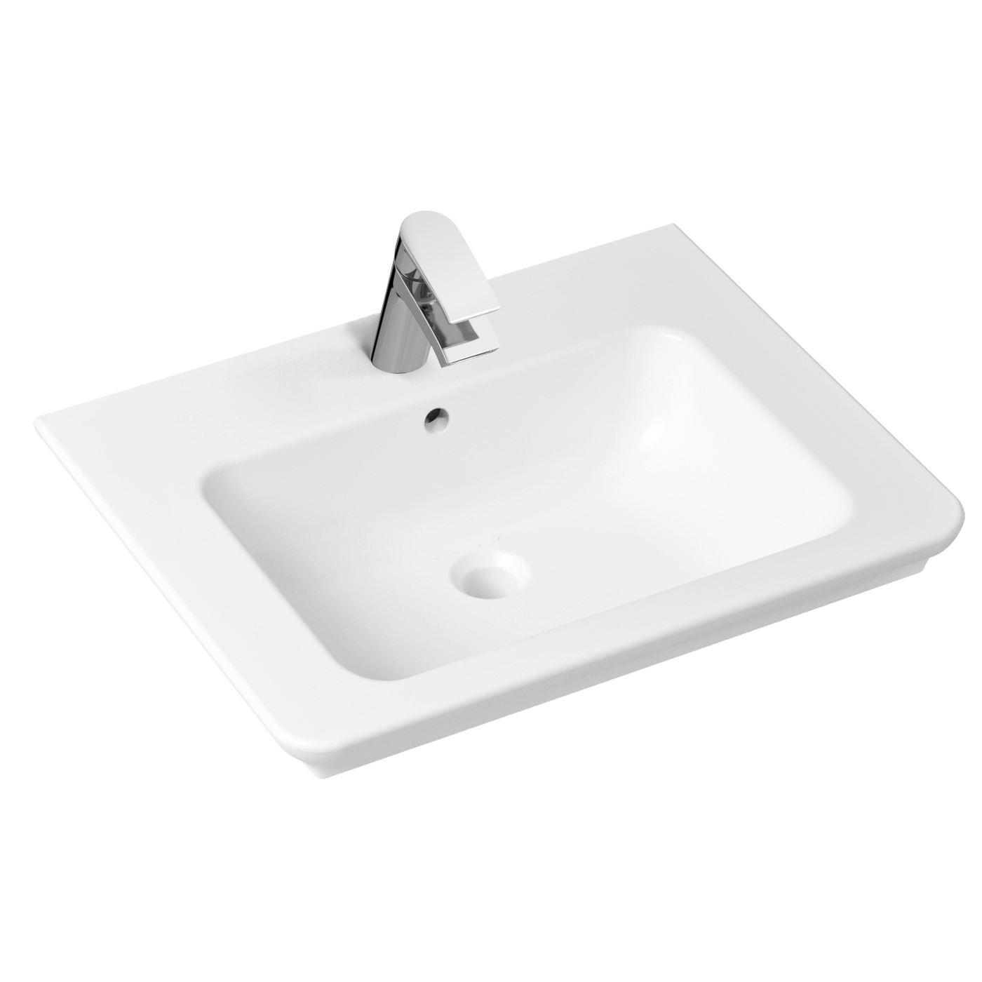 фото Комплект 2 в 1 lavinia boho bathroom sink 21510301, врезная раковина 60 см