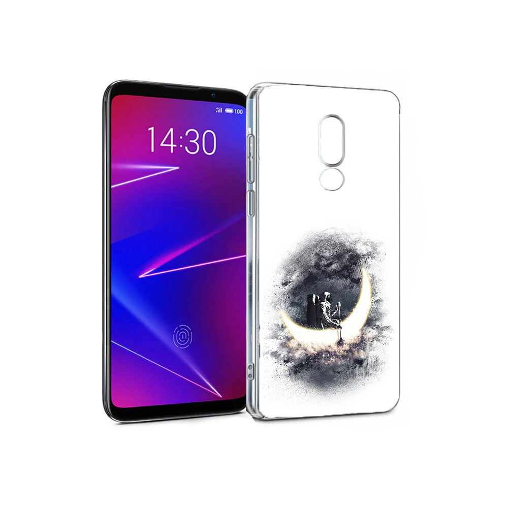 

Чехол MyPads Tocco для Meizu 16 лунный путешественник (PT121074.83.448), Прозрачный, Tocco