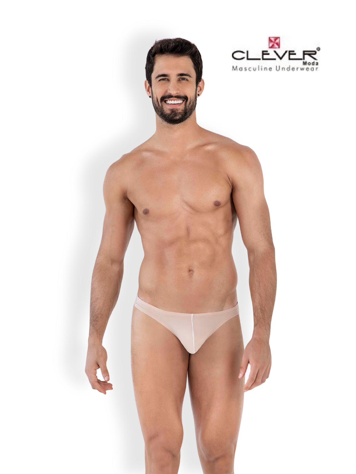 

Трусы мужские Clever Masculine Underwear 1620 бежевые M, Бежевый, 1620