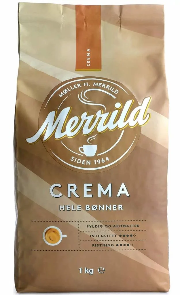 

Кофе в зёрнах Merrild Crema 1 кг, Merrild12