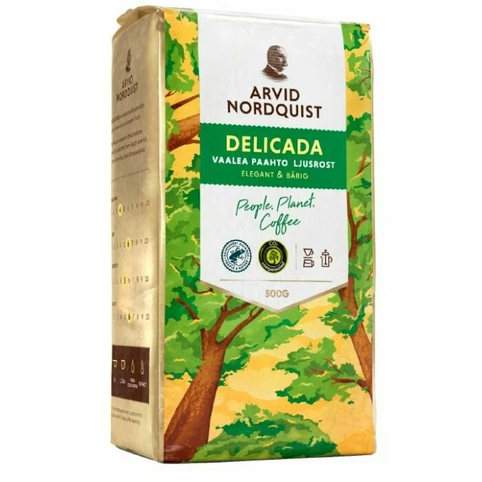 

Кофе молотый Arvid Nordquit Delicada 0,5 кг, молотый