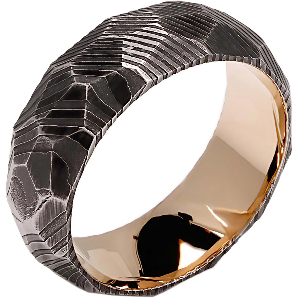 Кольцо из стали р. 19.5 POYA POYA-D-017