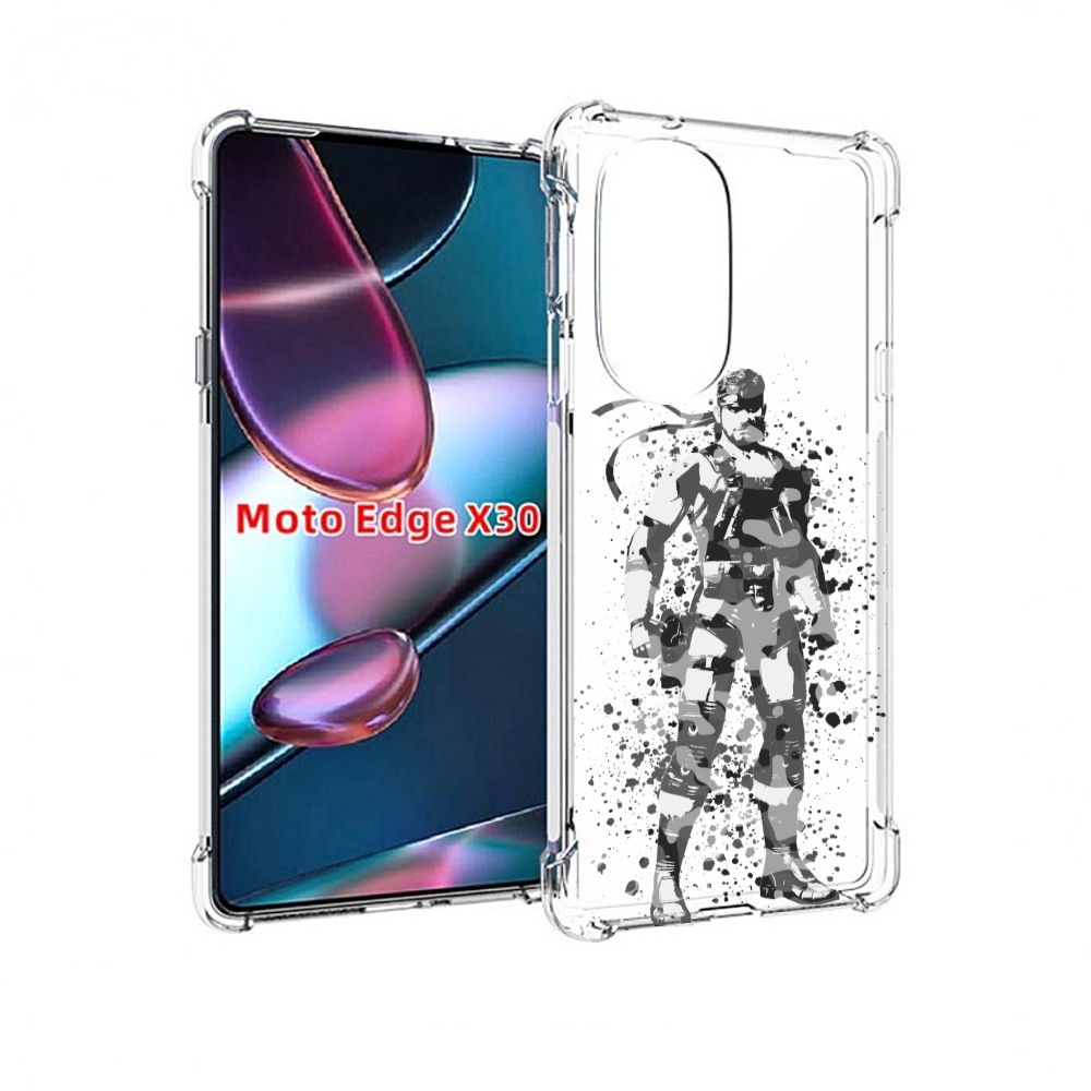 

Чехол MyPads Metal Gear Solid Snakes для Motorola Moto Edge X30, Прозрачный, Tocco