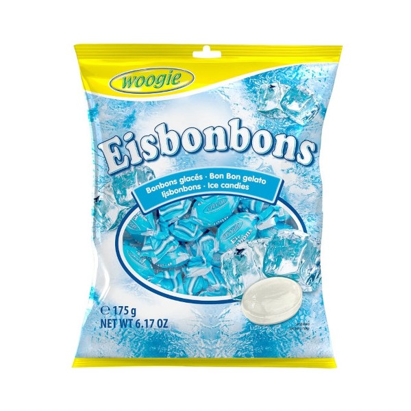 Леденцы Woogie Eisbonbons освежающие 250 г