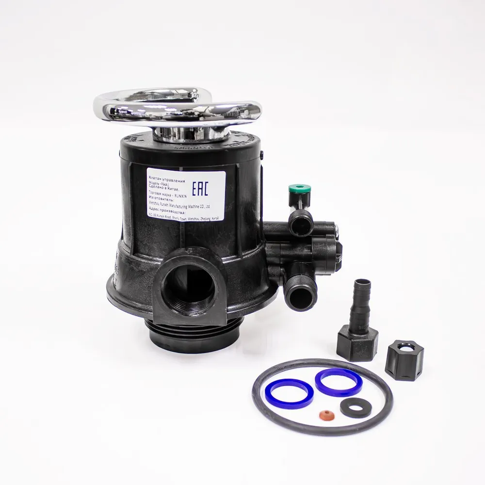

Ручной клапан RUNXIN Softener 1 F64A NHWB дренаж 12 D -105, F64A NHWB
