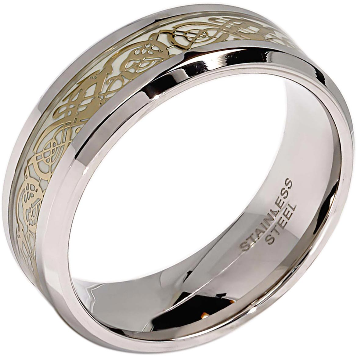 

Кольцо из стали р. 19,5 POYA POYA-JWR035-G, POYA-JWR035-G