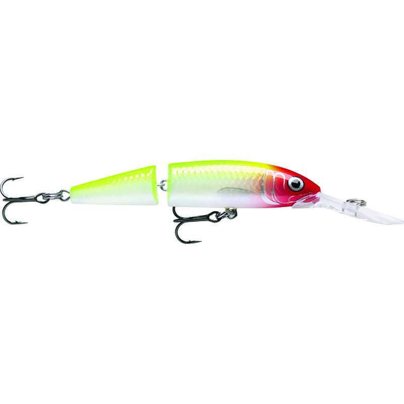 фото Воблер rapala jointed deep husky jerk 08 /cln /суспендер/ 1,2-2,4м, 8см, 5гр jdhj08-cln