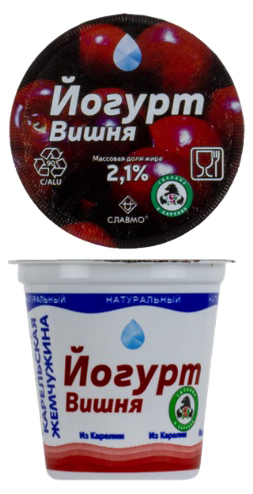 

Йогурт Славмо Вишня 2,1% 135 г