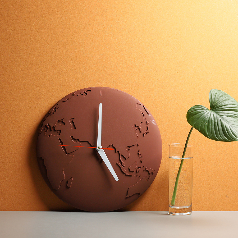 

Часы настенные world wide waste, темно-зеленые