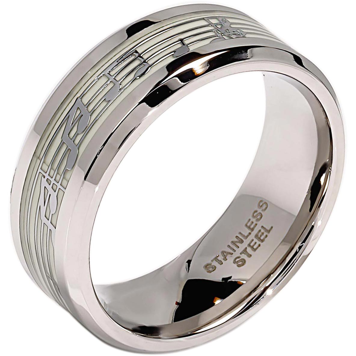 

Кольцо из стали р. 21,5 POYA POYA-JWR043-S, POYA-JWR043-S