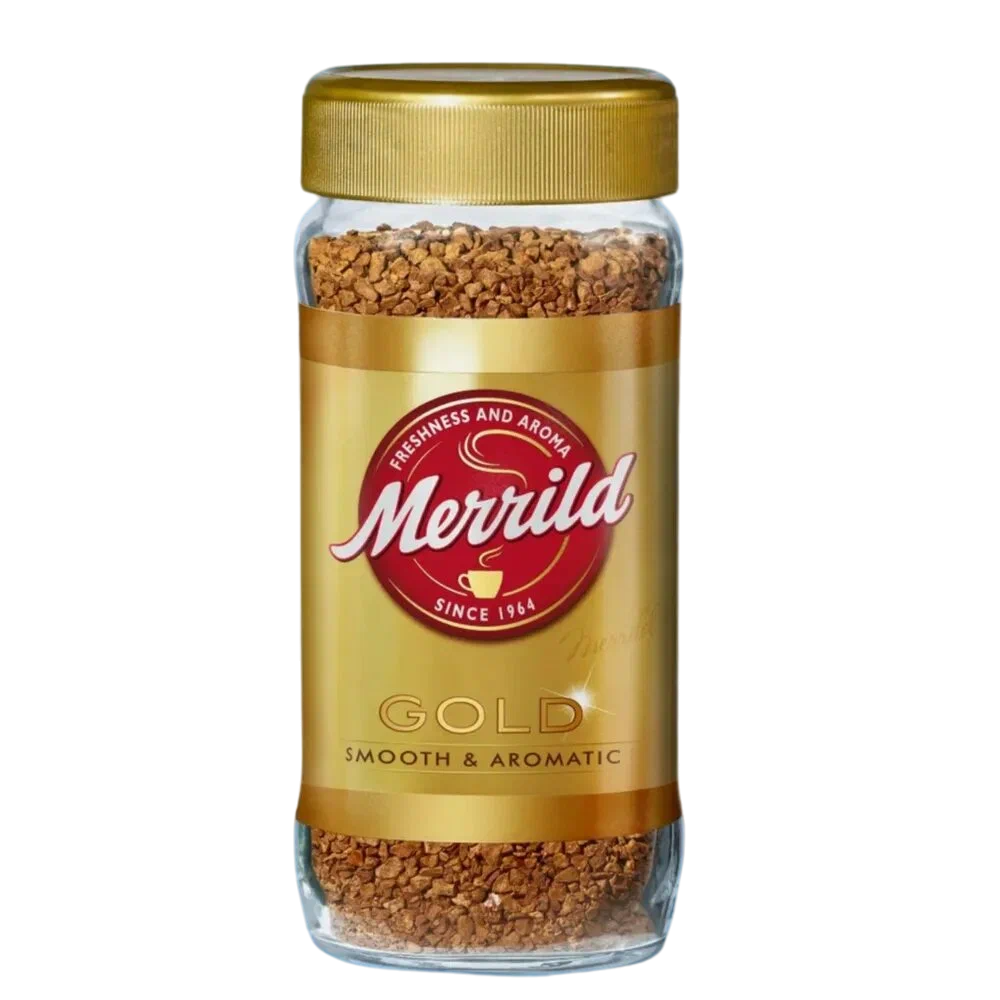

Кофе растворимый Merrild Gold Smooth Aromatic 0,2 кг, 100 г