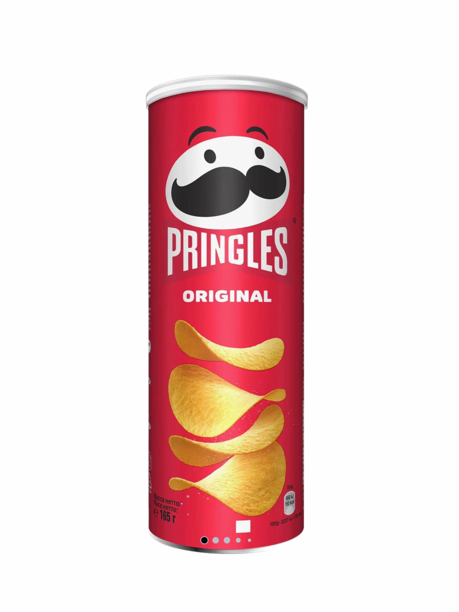 

Картофельные чипсы Pringles Original 165 г, Картофельные1