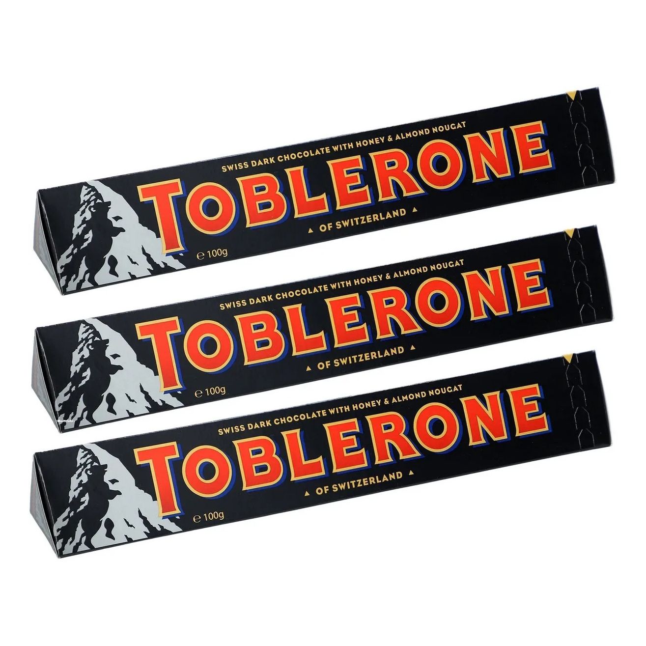 Шоколад Toblerone молочный с медом и миндальной нугой 100 г