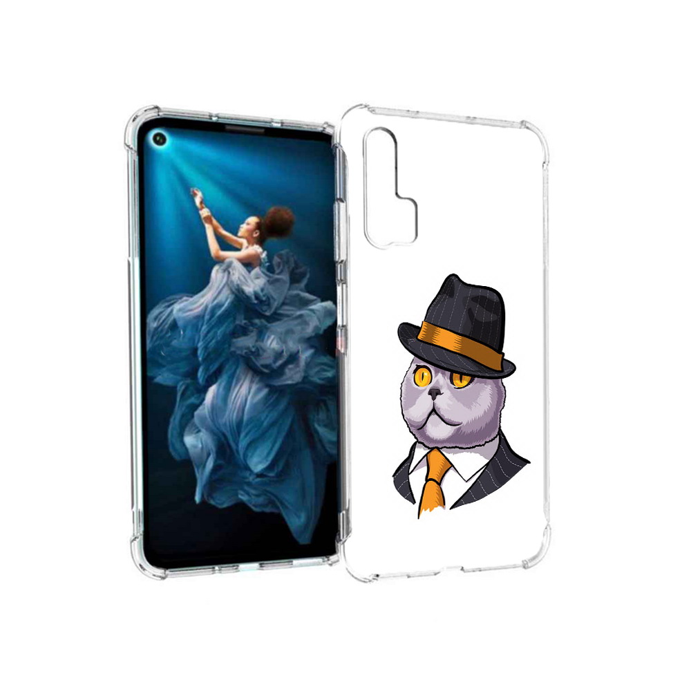 

Чехол MyPads Tocco для Honor 20 Pro британец (PT129185.18.247), Прозрачный, Tocco