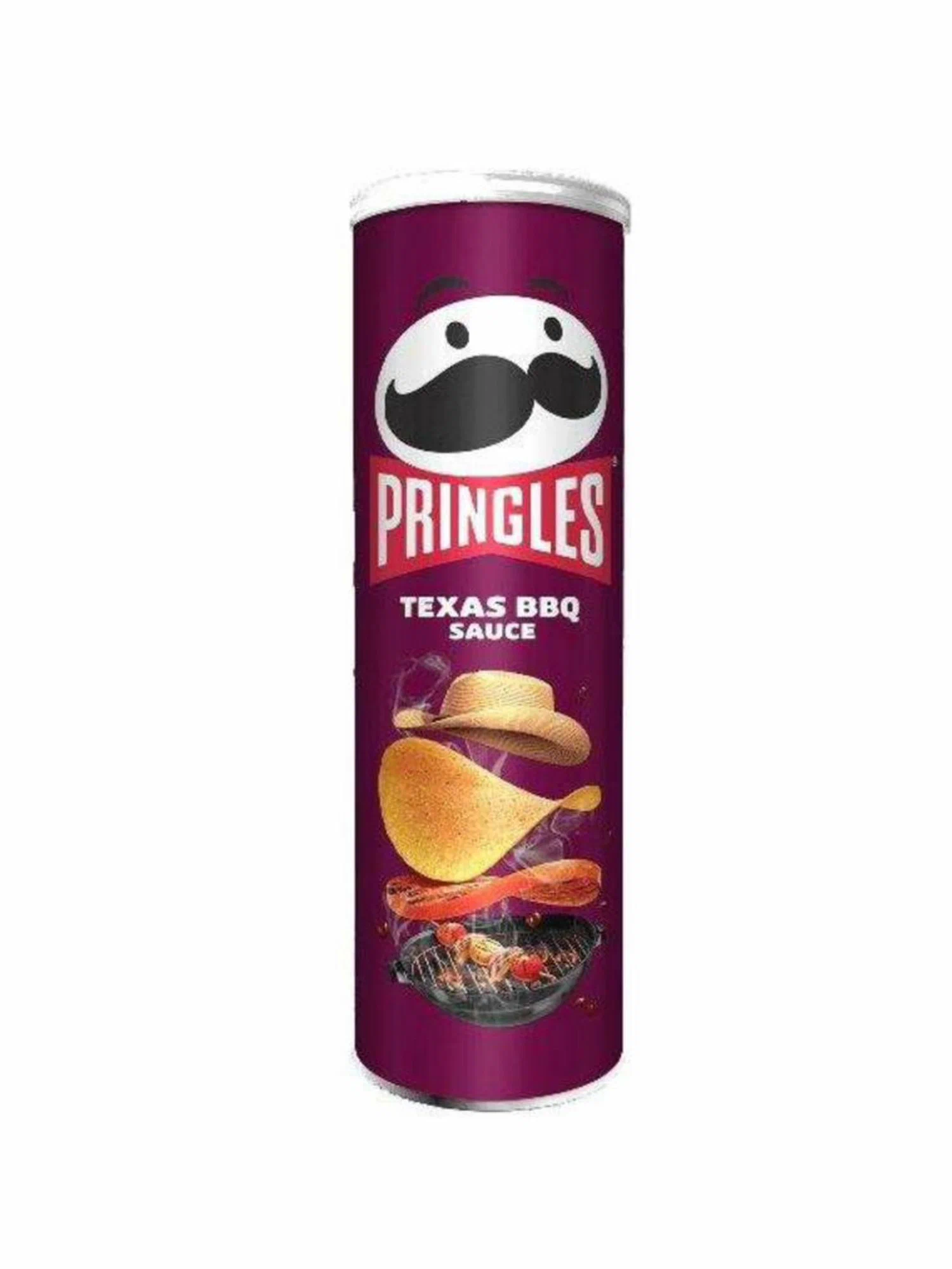 

Картофельные чипсы Pringles Texas BBQ Sauce Техасский Барбекю 165 г, Картофельные