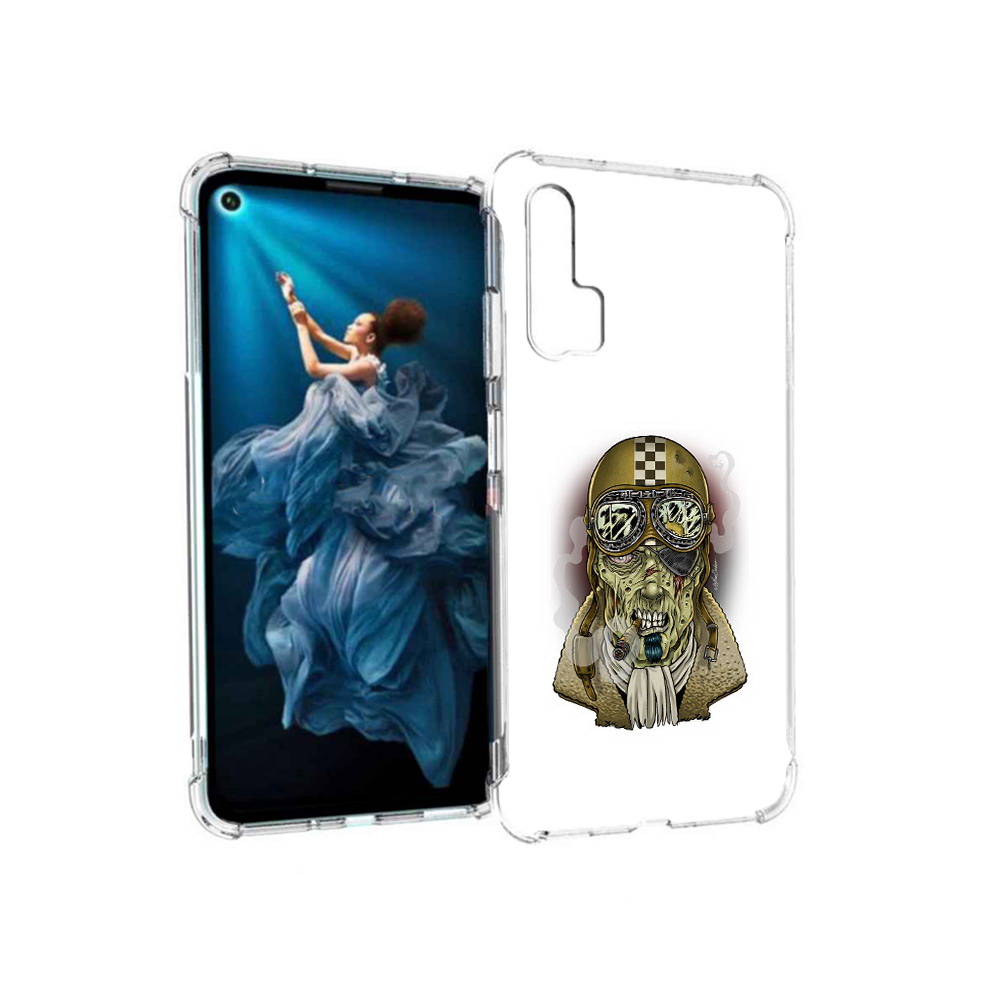 

Чехол MyPads Tocco для Honor 20 Pro военный зомби (PT129185.18.264), Прозрачный, Tocco