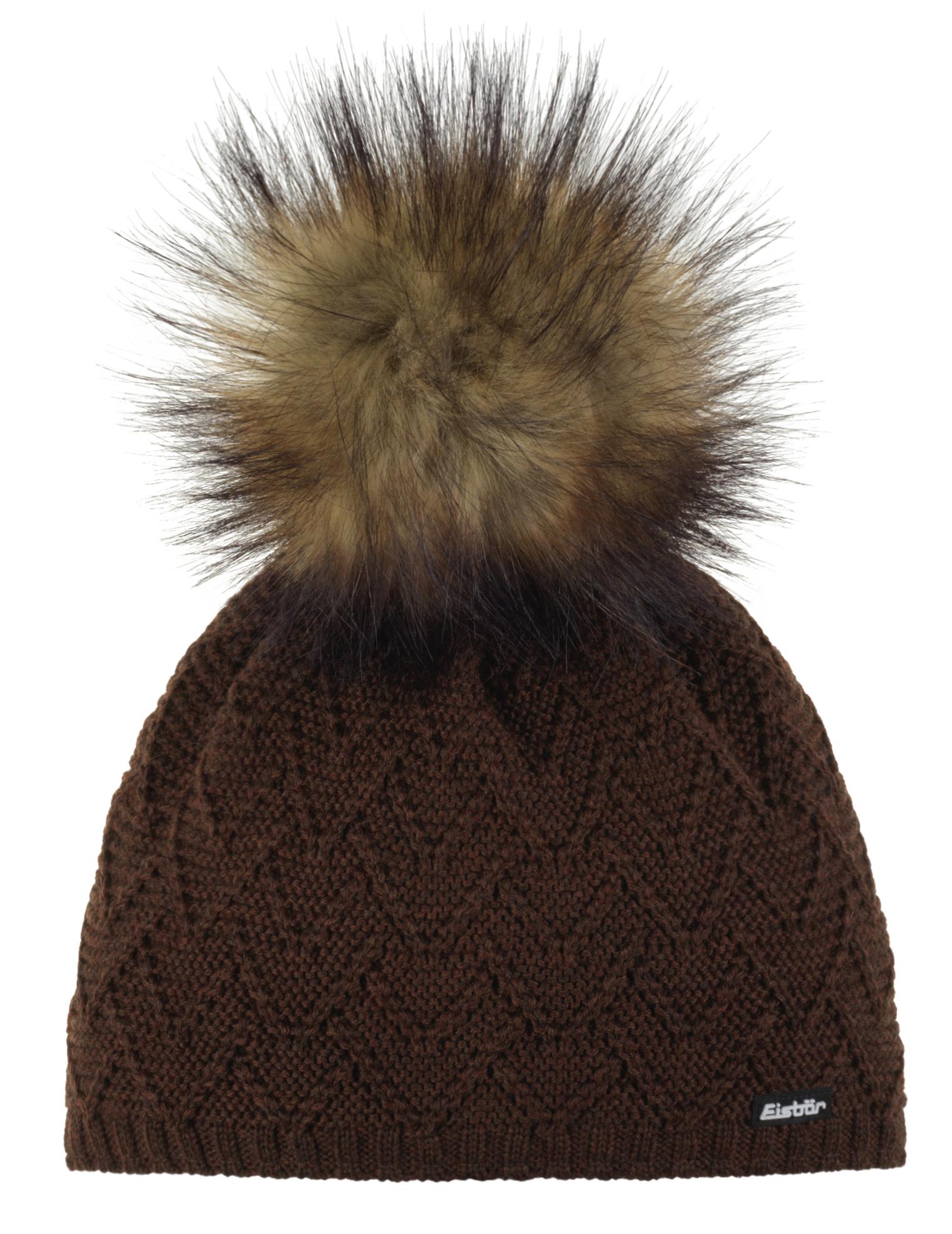 

Шапка-бини женская Eisbar 30485 kaffee/real, one size, 30485