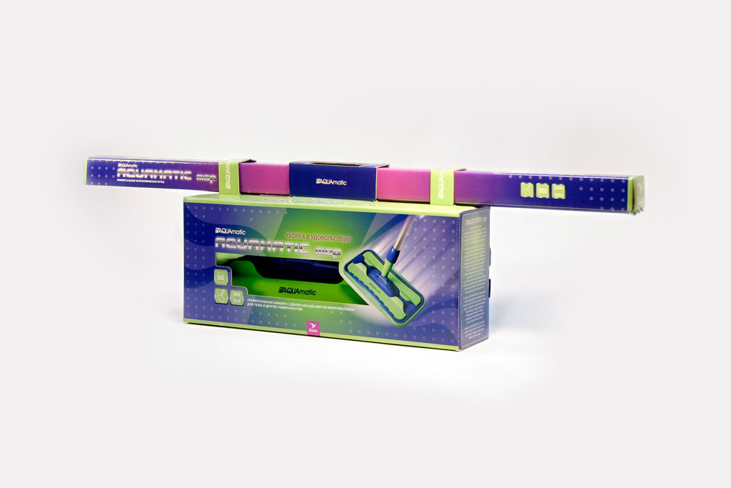 

Швабра GreenWay Aquamatic Mop с двумя насадками, Зеленый