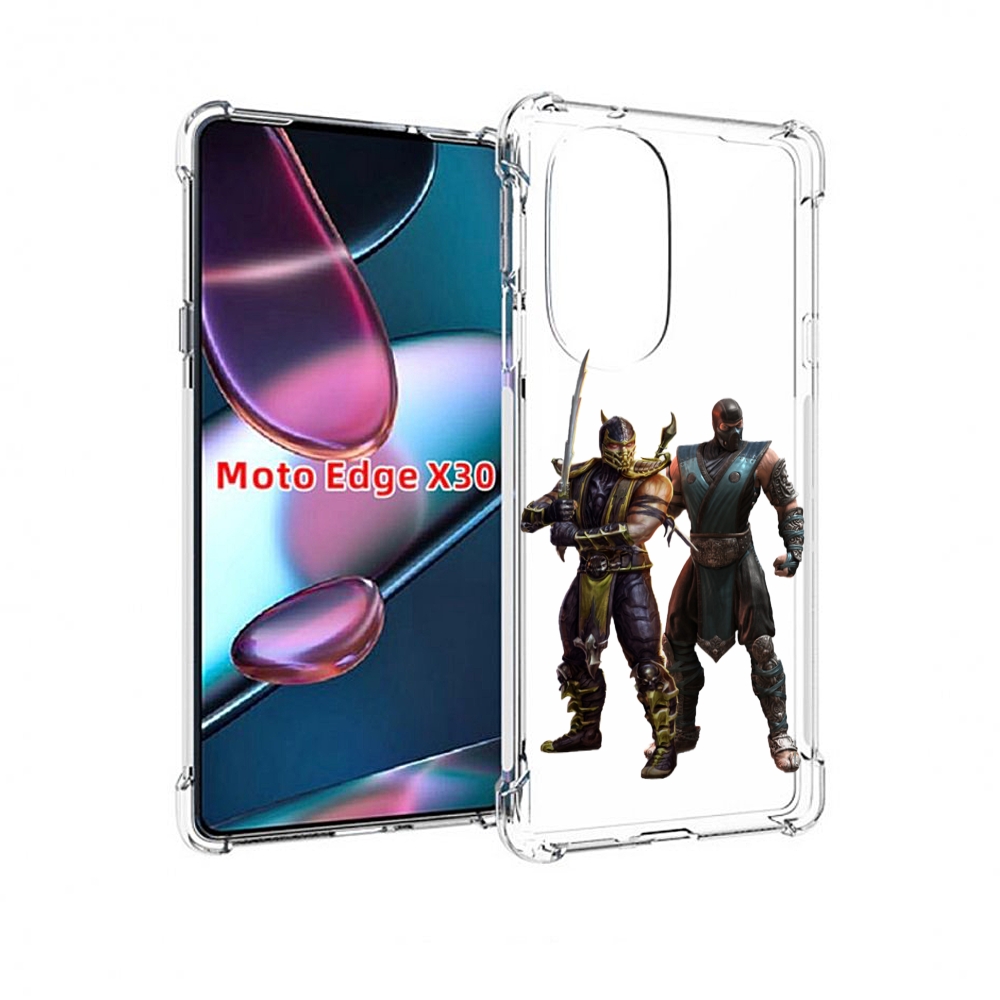 

Чехол MyPads Mortal-Kombat-1 для Motorola Moto Edge X30, Прозрачный, Tocco