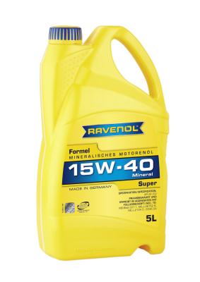 фото Ravenol 4014835724754 sae 15w-40 5l formel super sf-cd new моторное масло
