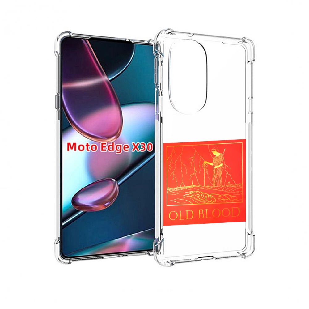 

Чехол MyPads Old Blood Boulevard Depo для Motorola Moto Edge X30, Прозрачный, Tocco
