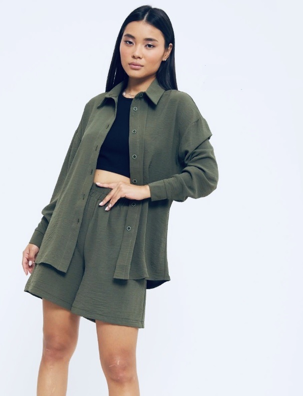 Костюм женский КотБаюн HOPPI хаки 46 RU