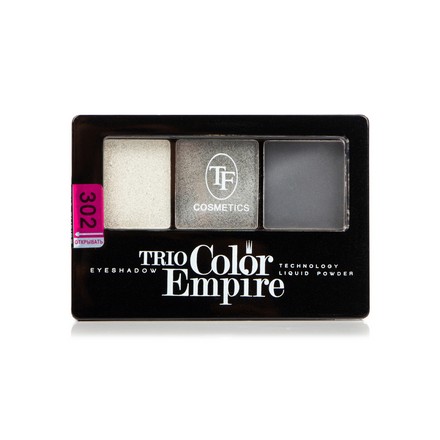 Тени для век TF,Trio Color Empire, тон 302 тени для век tf trio color empire тон 304