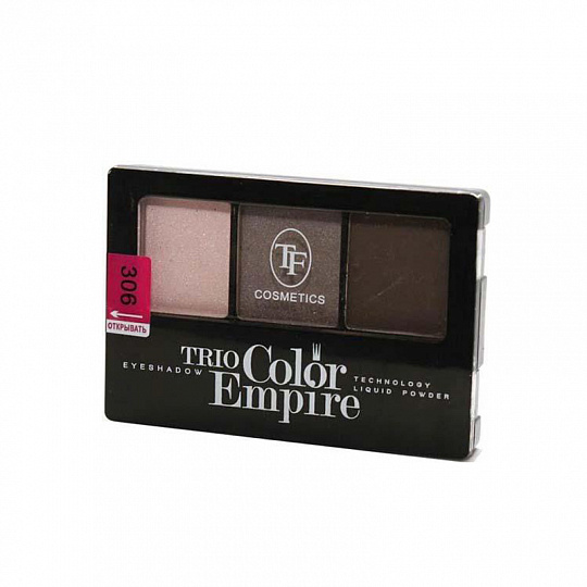 Тени для век TF,Trio Color Empire, тон 306 тени для век kiki shadow trio collection color 104 пряный имбирь