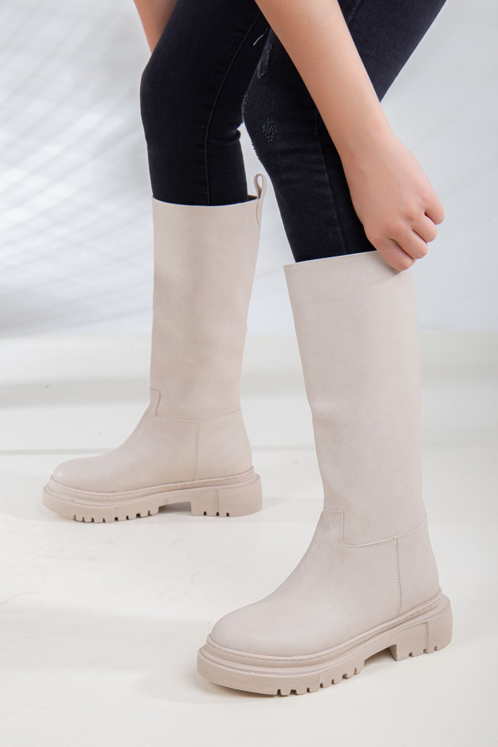 

Сапоги женские Mask Butik FİLBERTA-2030-1077 бежевые 39 EU (доставка из-за рубежа), FİLBERTA-2030-1077