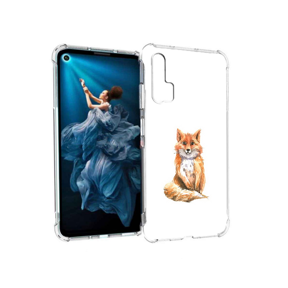 

Чехол MyPads Tocco для Honor 20 Pro детская лиса (PT129185.18.320), Прозрачный, Tocco