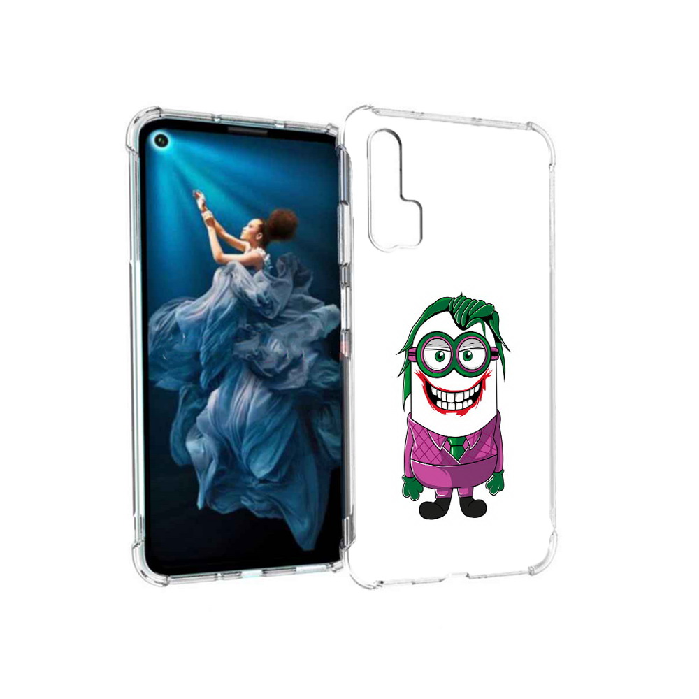 

Чехол MyPads Tocco для Honor 20 Pro джокер миньон (PT129185.18.322), Прозрачный, Tocco
